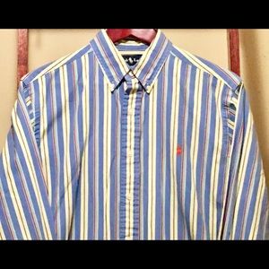 Polo Ralph Lauren men's button front dress shirt M